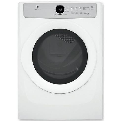 Electrolux - 8 cu. Ft  Electric Dryer in White  - EFDC317TIW