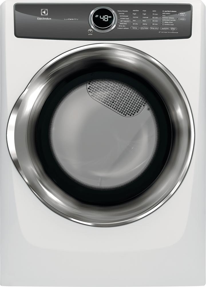 Electrolux - 8 cu. Ft  Electric Dryer in White - EFMC627UIW