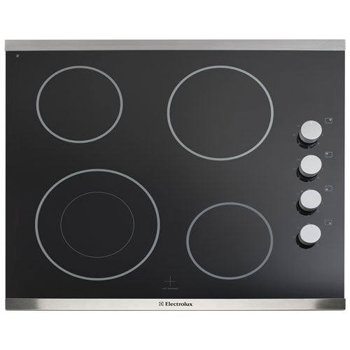 Electrolux - 24 inch wide Electric Cooktop in Stainless - EI24EC15KS