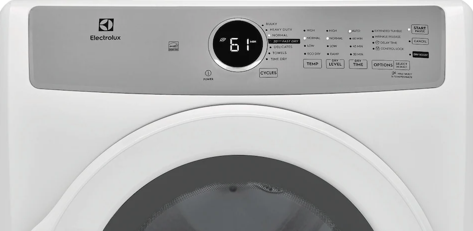 Electrolux - 8 cu. Ft  Gas Dryer in White - ELFG7337AW