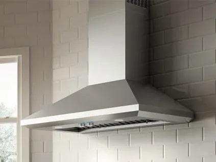 Elica - 42 Inch 1200 CFM Wall Mount and Chimney Range Vent in Stainless - ELN142S2