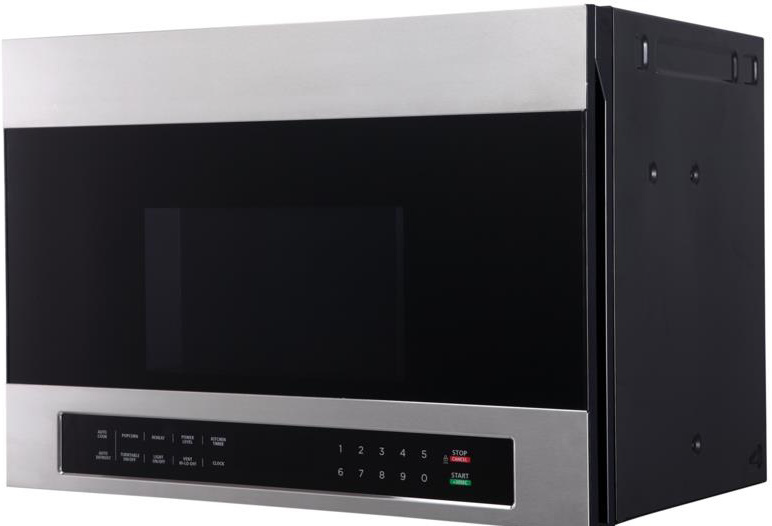 Porter & Charles - 1.3 cu. Ft  Over the range Microwave in Stainless - EM038K6BD-S