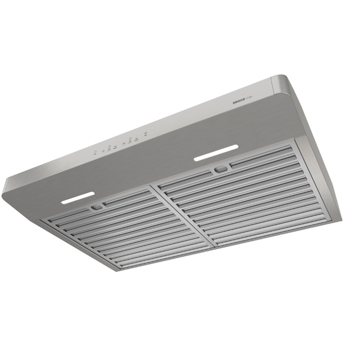 Broan - 30 Inch 600 CFM Under Cabinet Hood Vent in Stainless - ERLE130SS