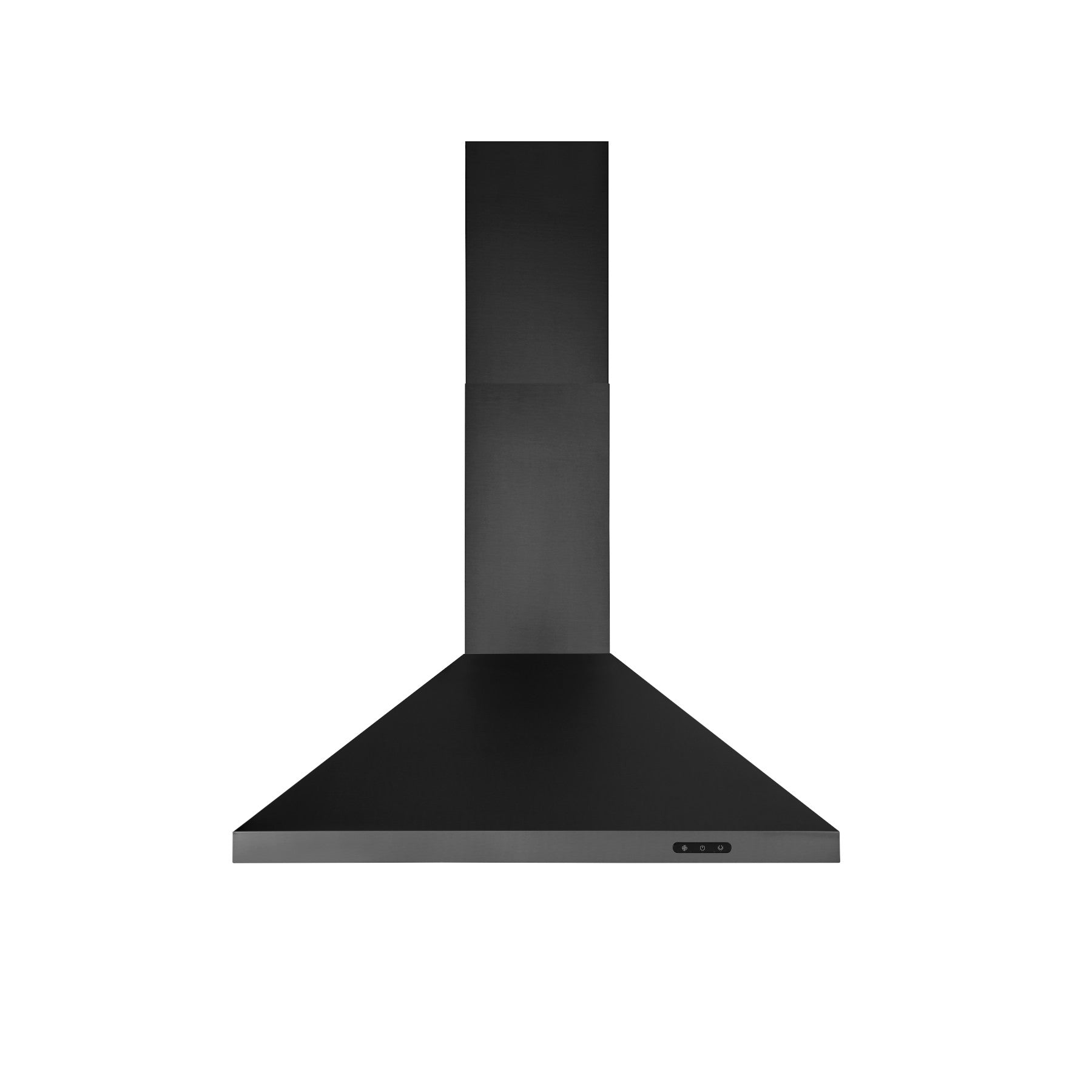 Broan - 30 Inch 460 CFM Wall Mount and Chimney Range Vent in Black Stainless - EW4830BLS