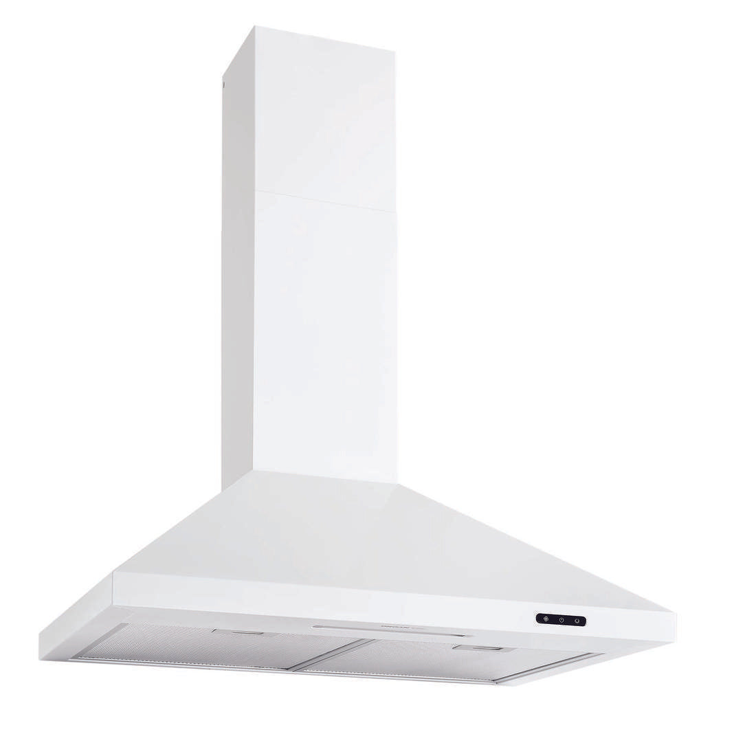 Broan - 30 Inch 460 CFM Wall Mount and Chimney Range Vent in White - EW4830WH