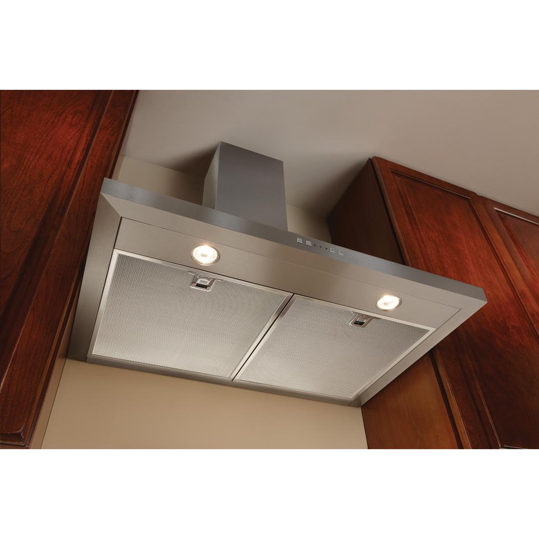 Broan - 30 Inch 520 CFM Wall Mount and Chimney Range Vent in Stainless - EW5830SS