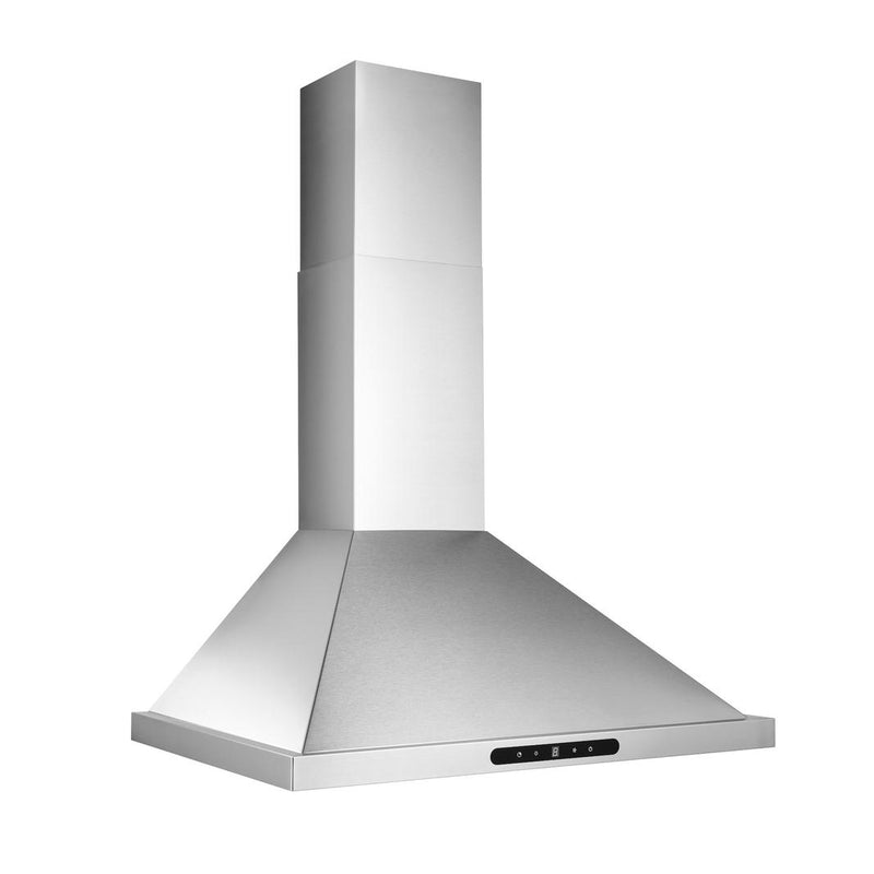 Broan - 30 Inch 640 CFM Wall Mount and Chimney Range Vent in Stainless - EWP1306SS