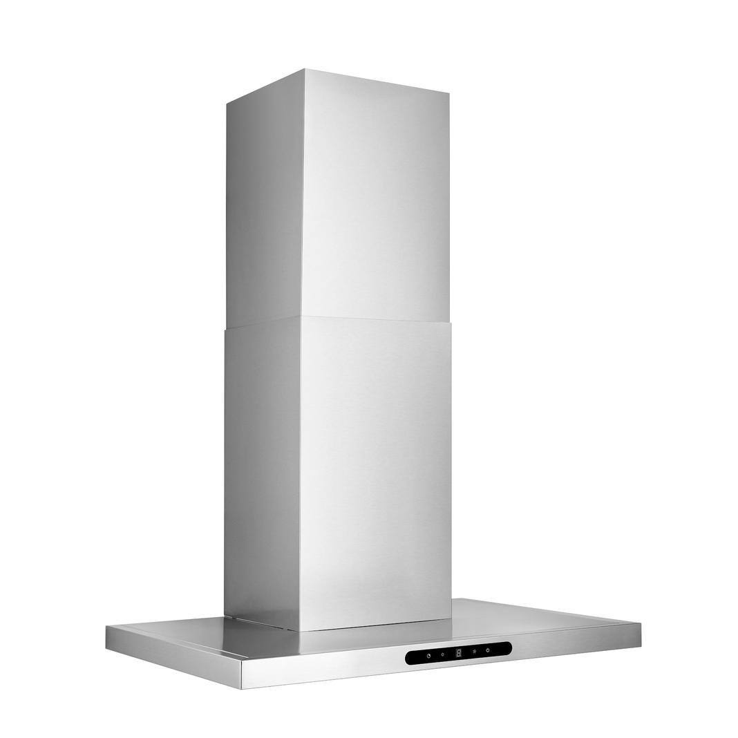 Broan - 30 Inch 640 CFM Wall Mount and Chimney Range Vent in Stainless - EWT1306SS