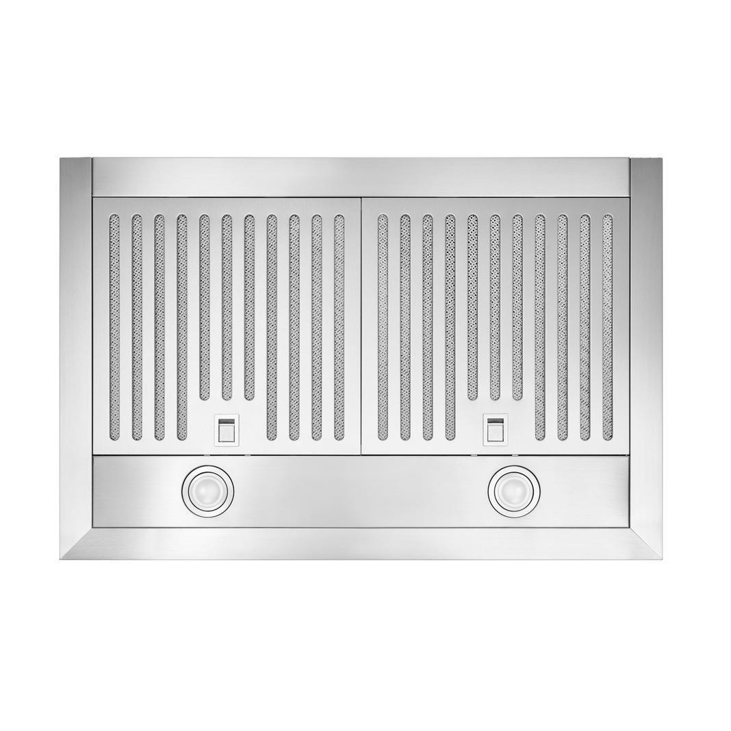 Broan - 36 Inch 640 CFM Wall Mount and Chimney Range Vent in Stainless - EWT1366SS