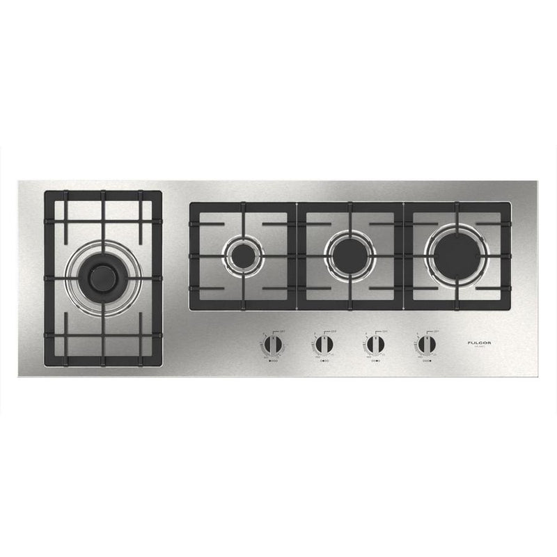 Fulgor Milano - 44 inch wide Gas Cooktop in Stainless - F4GK42S1