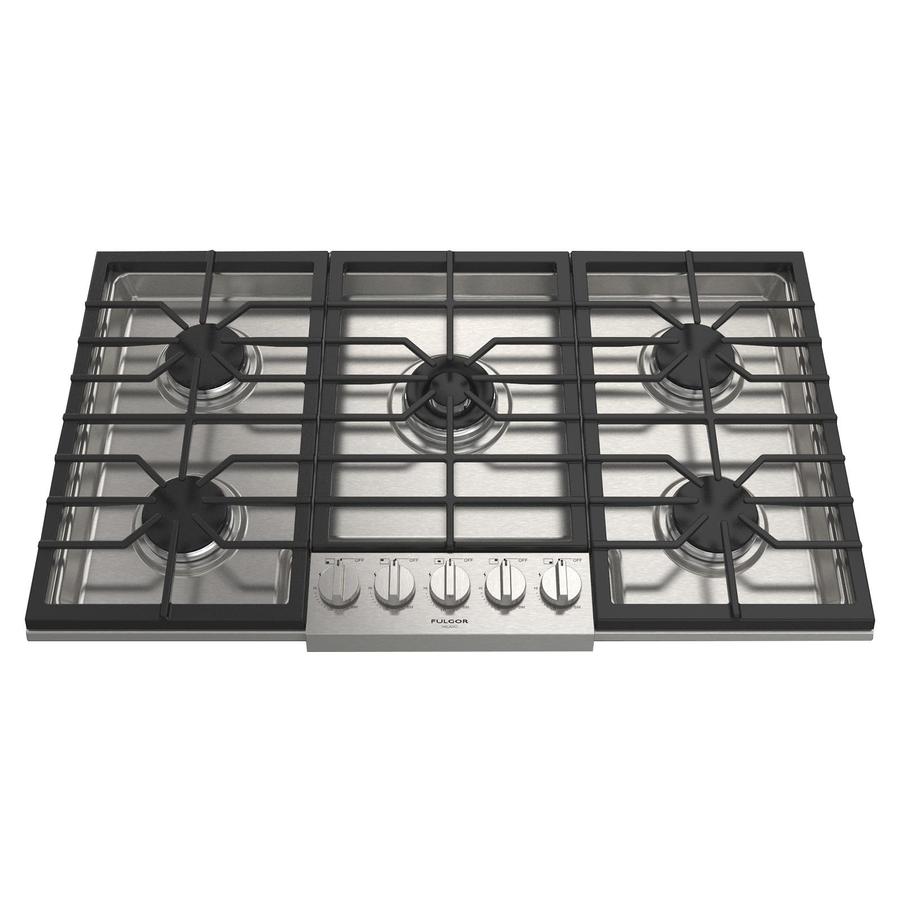 Fulgor Milano 36 Inch Gas Cooktop in Stainless (Open Box) F4GK36S1