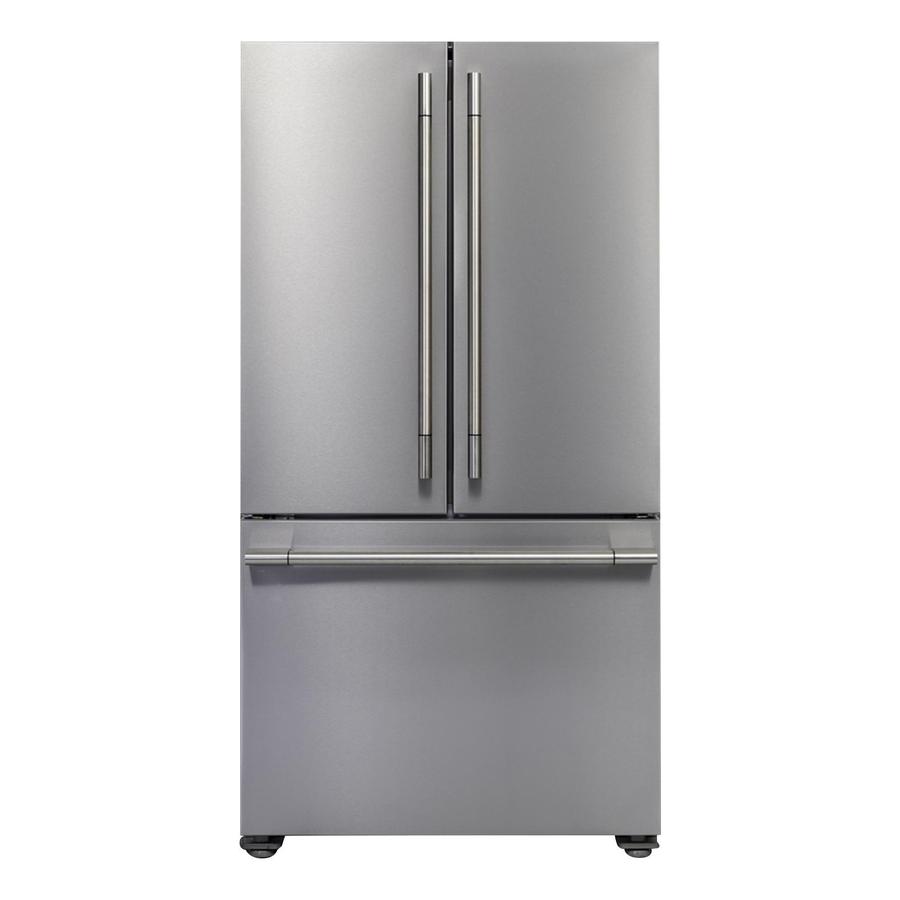 Fulgor Milano - 35.8 Inch 19.9 cu. ft French Door Refrigerator in Stainless - F6FBM36S1