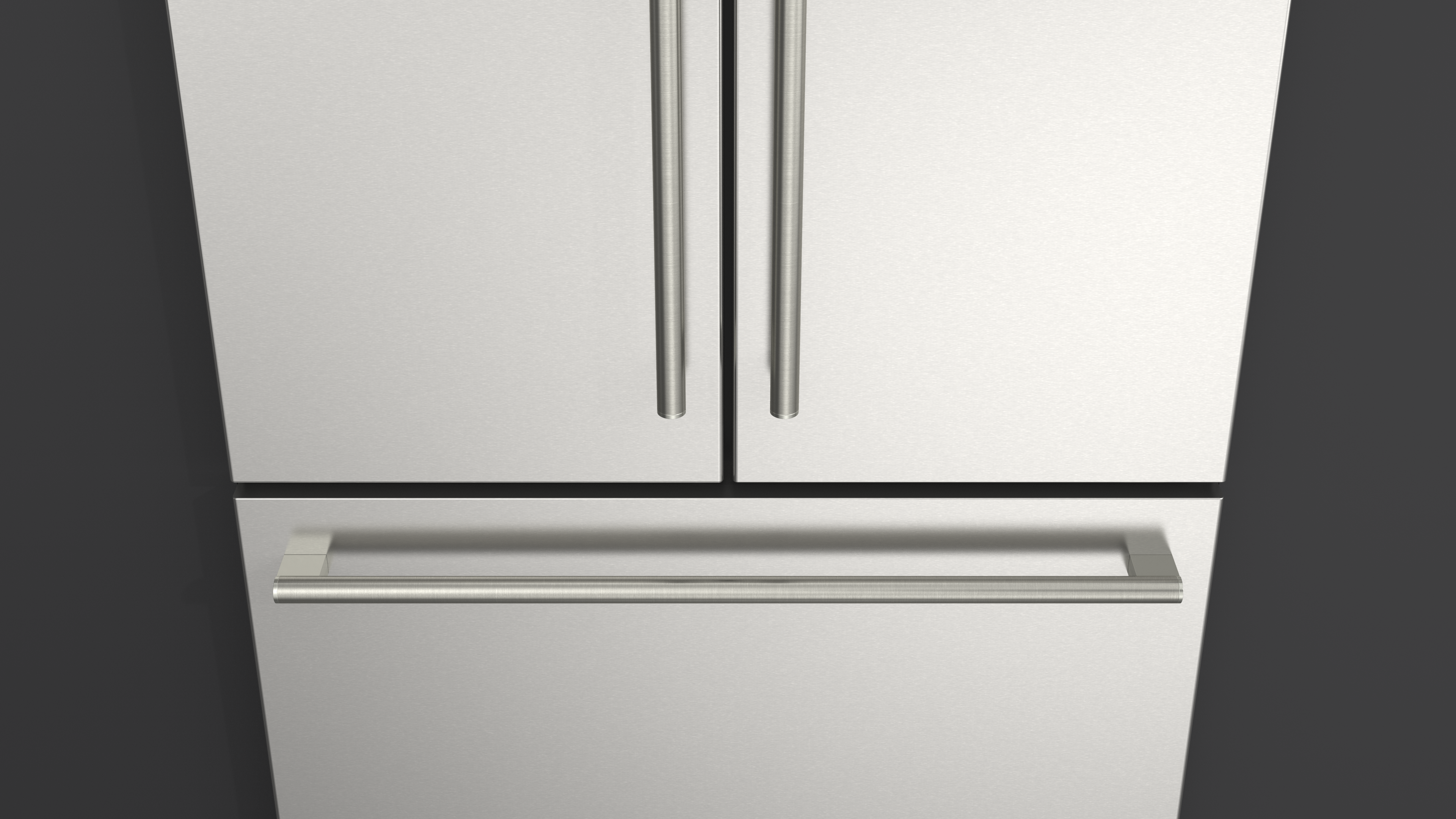 Fulgor Milano - 35.75 Inch 19.86 cu. ft French Door Refrigerator in Stainless - F6FBM36S2