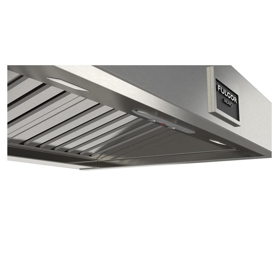 Fulgor Milano - 29.8 Inch 600 CFM Wall Mount and Chimney Range Vent in Stainless - F6PH30S1