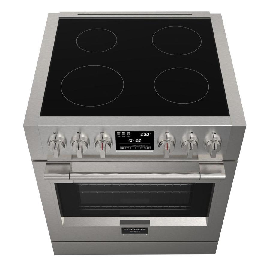 Fulgor Milano - 4.4 cu. ft  Induction Range in Stainless - F6PIR304S1