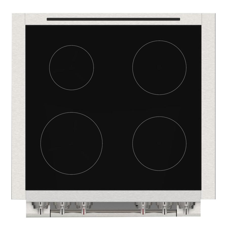 Fulgor Milano - 4.4 cu. ft  Induction Range in Stainless - F6PIR304S1