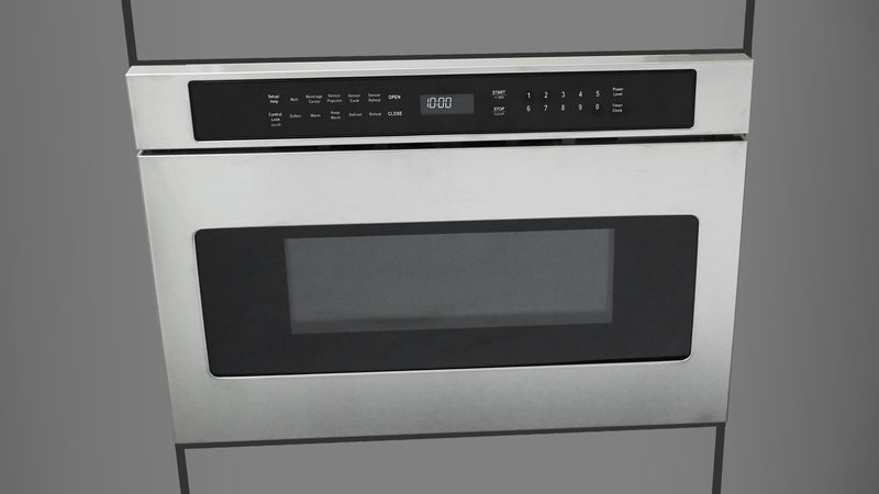 Fulgor Milano - 1.2 cu. Ft  Built In Microwave in Stainless - F7DMW24S2