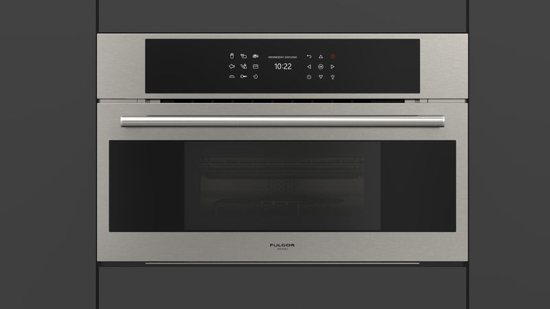 Fulgor - 1.2 cu. ft Combination Wall Oven in Stainless - F7DSPD30S1