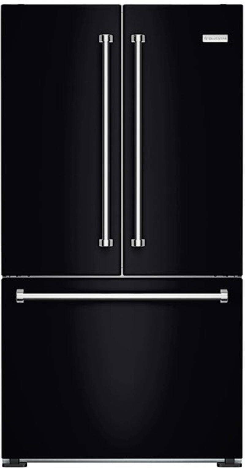 Bluestar - 35.8 Inch 19.86 cu. ft French Door Refrigerator in Black - FBFD361PMB