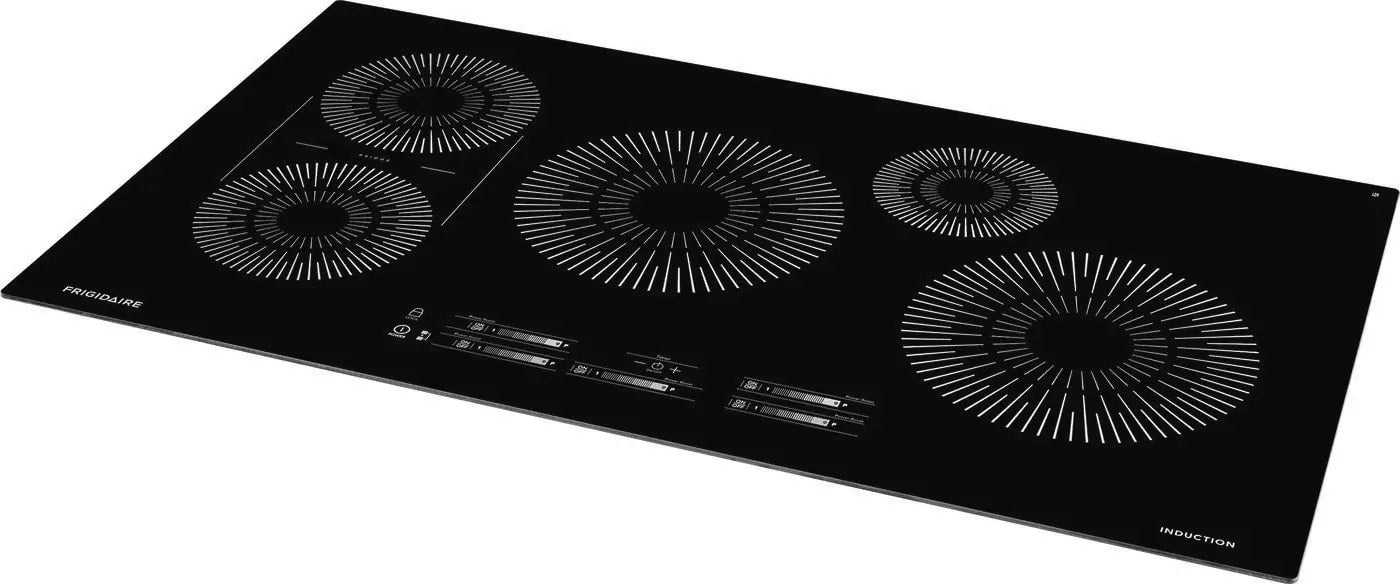 Frigidaire - 36.75 inch wide Induction Cooktop in Black Stainless - FCCI3627AB