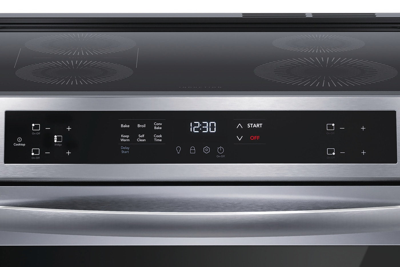 Frigidaire - 5.3 cu. ft  Induction Range in Stainless - FCFI308CAS