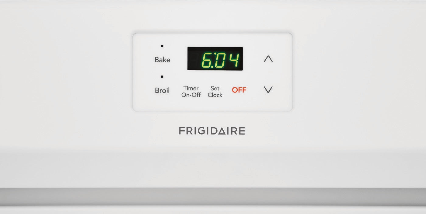 Frigidaire - 5 cu. ft  Gas Range in White - FCRG3052AW