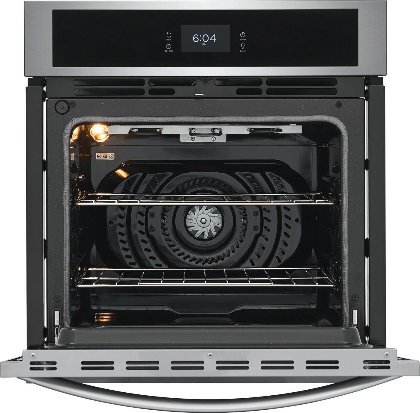 Frigidaire - 3.8 cu. ft Single Wall Oven in Stainless - FCWS2727AS