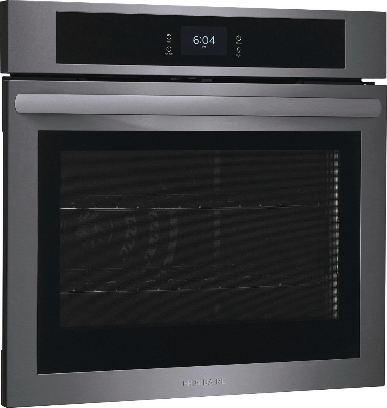 Frigidaire - 5.3 cu. ft Single Wall Oven in Black Stainless - FCWS3027AD