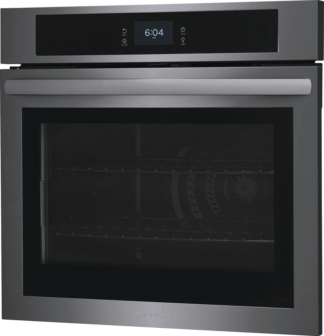 Frigidaire - 5.3 cu. ft Single Wall Oven in Black Stainless - FCWS3027AD