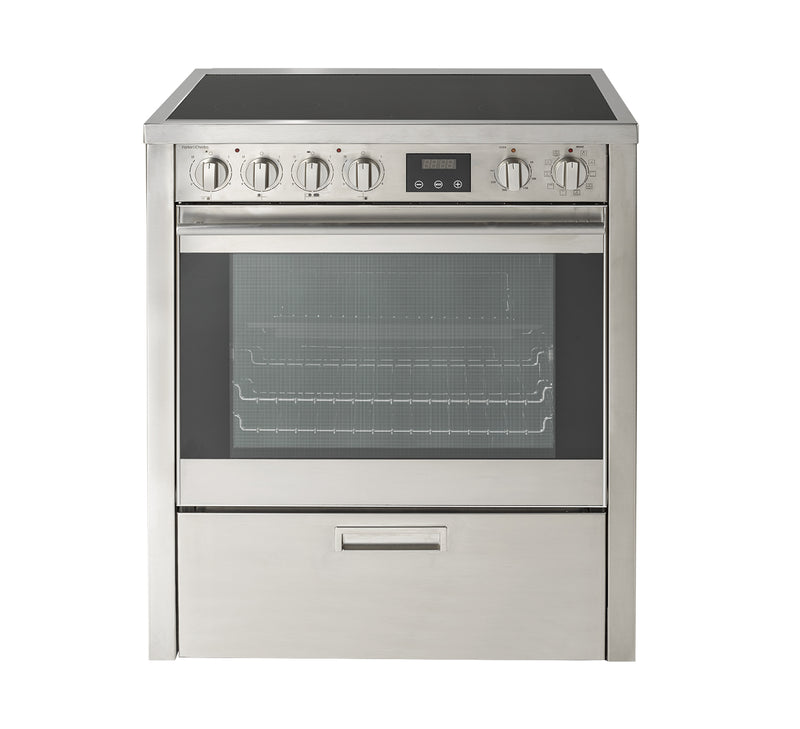 Porter & Charles - 3.8 cu. ft  Electric Range in Stainless - FEC76B3