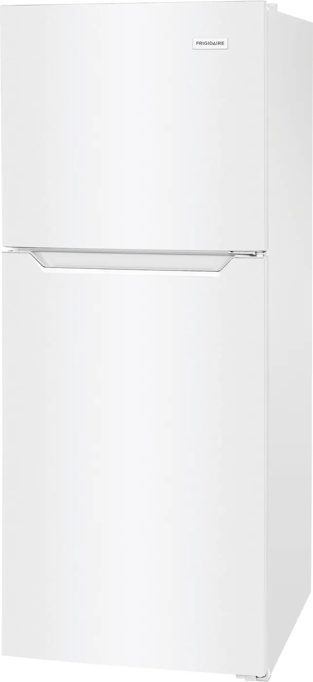 Frigidaire - 23.8 Inch 10.1 cu. ft Top Mount Refrigerator in White - FFET1022UW