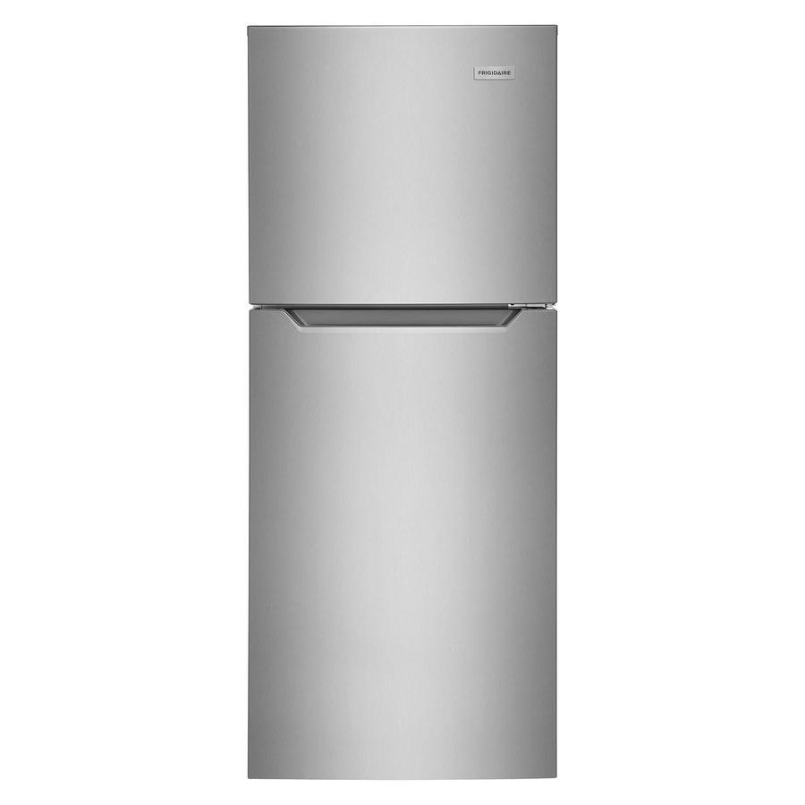 Frigidaire - 23.75 Inch 11.6 cu. ft Top Mount Refrigerator in Stainless - FFET1222UV