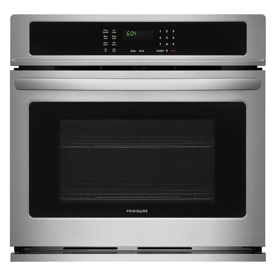 Frigidaire - 4.6 cu. ft Single Wall Oven in Stainless Steel - FFEW3026TS