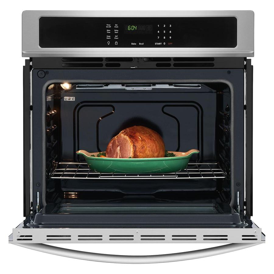 Frigidaire - 4.6 cu. ft Single Wall Oven in Stainless Steel - FFEW3026TS
