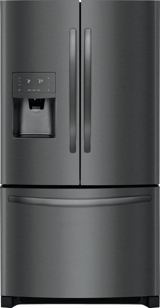 Frigidaire - 36 Inch 26.8 cu. ft French Door Refrigerator in Black Stainless - FFHB2750TD