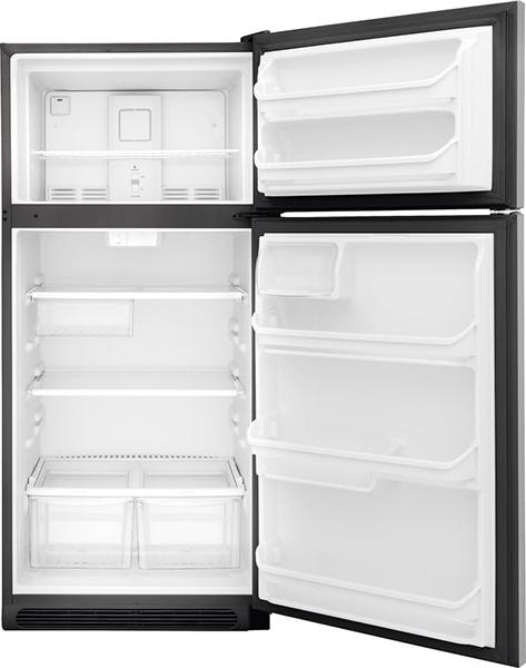 Frigidaire - 30 Inch 18 cu. ft Top Mount Refrigerator in Stainless - FFHT1821TS