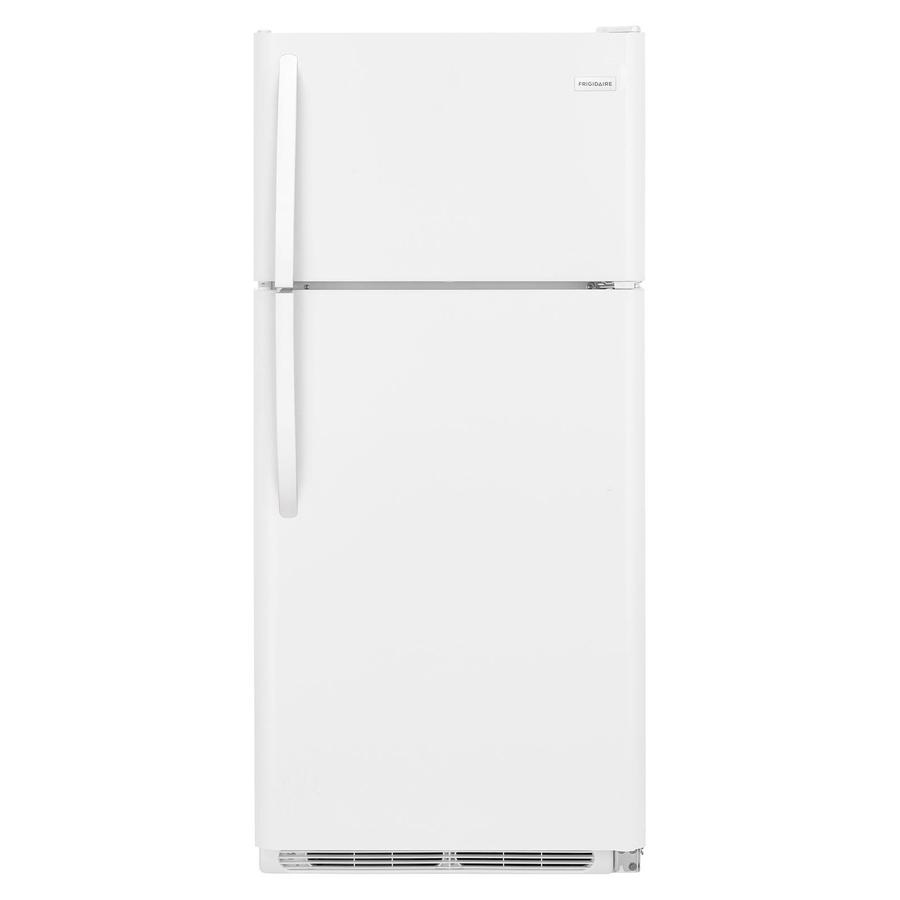 Frigidaire - 30 Inch 18 cu. ft Top Mount Refrigerator in White - FFHT1821TW