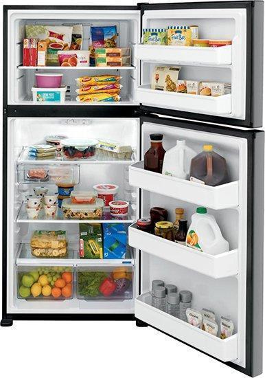 Frigidaire - 30 Inch 18.3 cu. ft Top Mount Refrigerator in Stainless - FFHT1835VS