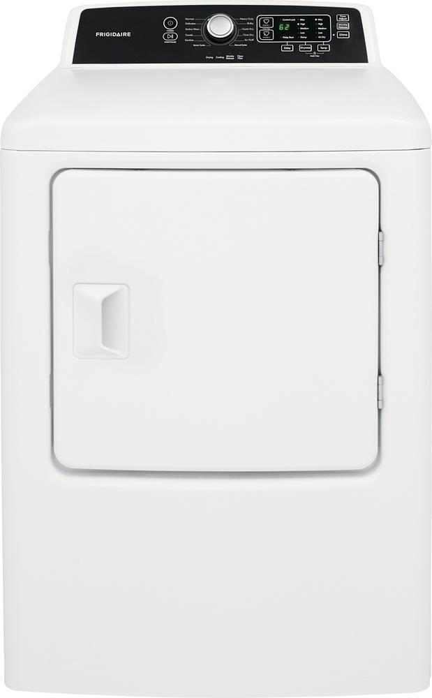 Frigidaire - 6.7 cu. Ft  Gas Dryer in White - FFRG4120SW