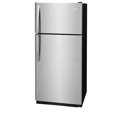 Frigidaire - 30 Inch 18 cu. ft Top Mount Refrigerator in Stainless - FFTR1821TS
