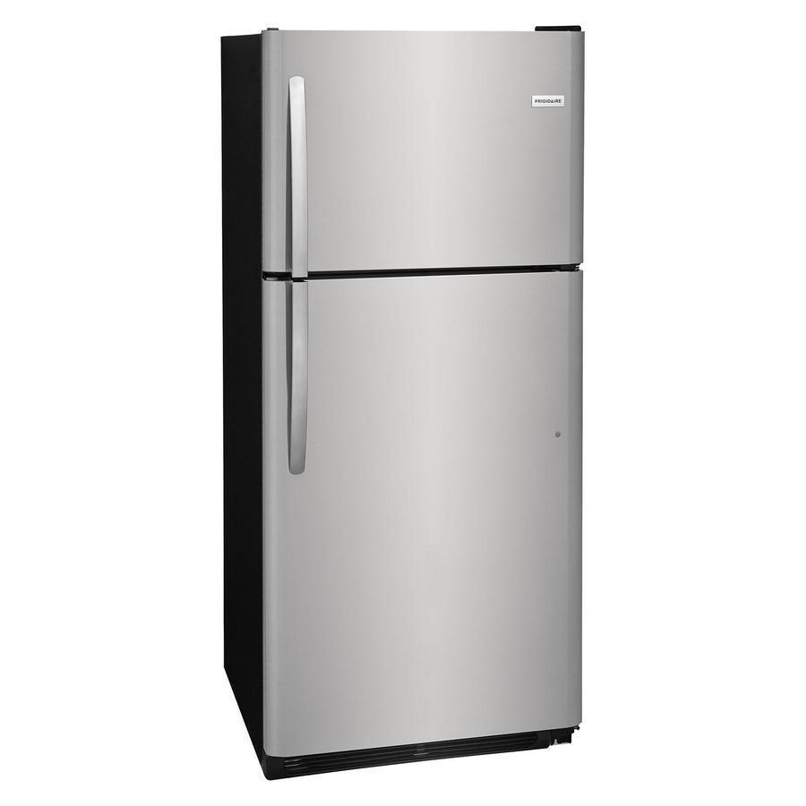 Frigidaire - 29.625 Inch 20.4 cu. ft Top Mount Refrigerator in Stainless - FFTR2021TS