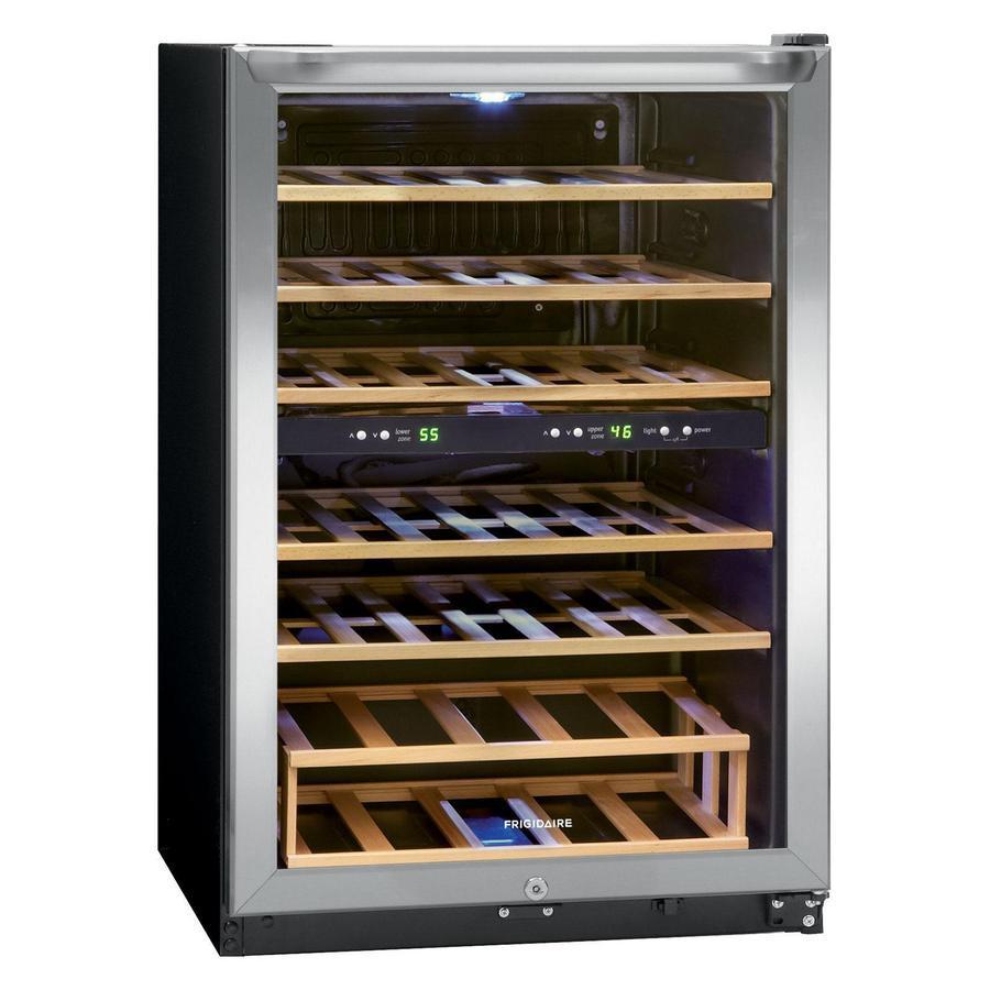 Frigidaire - 21.5 Inch 4.4 cu. ft Wine Fridge Refrigerator in Stainless - FFWC3822QS