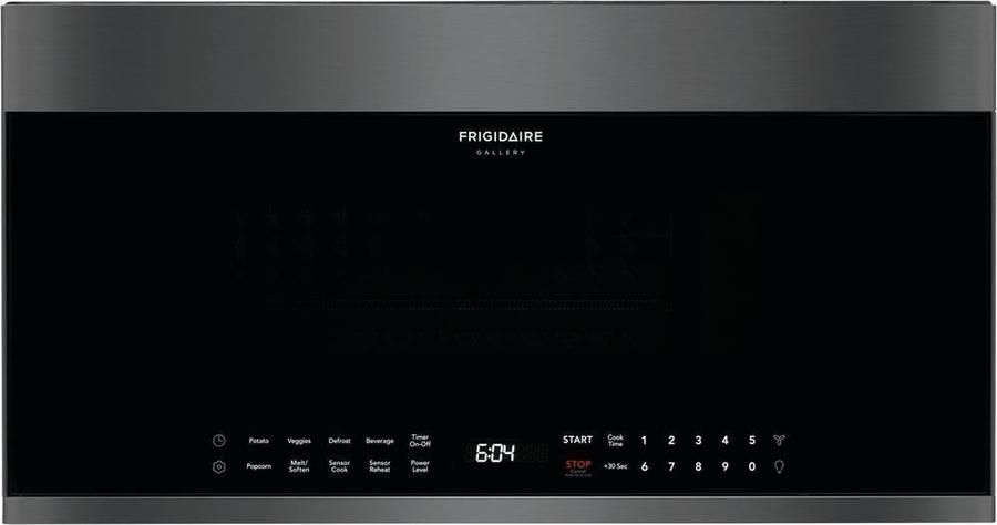 Frigidaire Gallery - 1.9 cu. Ft  Over the range Microwave in Black Stainless - FGBM19WNVD