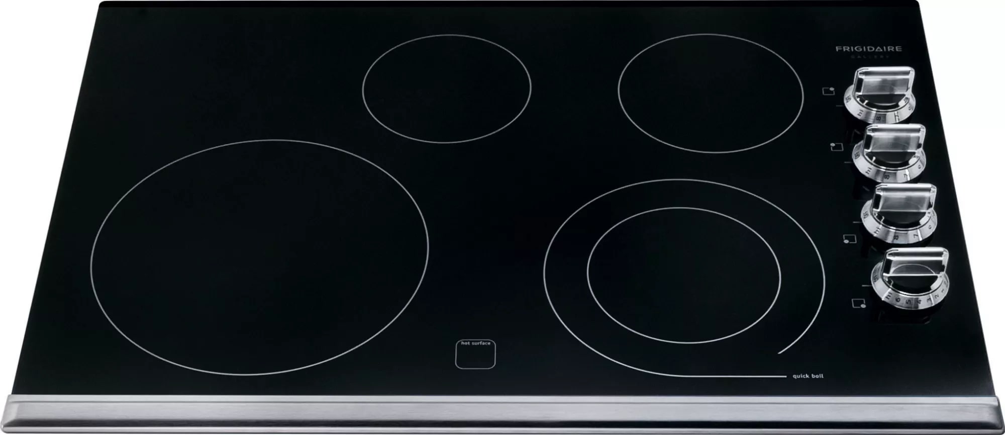 Frigidaire Gallery - 30.375 inch wide Electric Cooktop in Stainless - FGEC3045PS