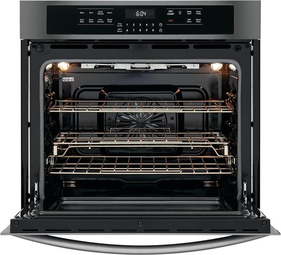 Frigidaire Gallery - 5.1 cu. ft Single Wall Oven in Black Stainless Steel - FGEW3066UD