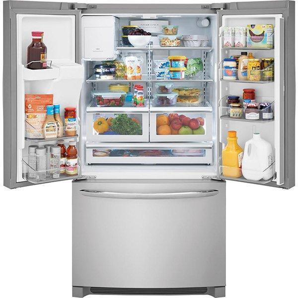 Frigidaire Gallery - 36 Inch 22.4 cu. ft French Door Refrigerator in Stainless - FGHD2368TF