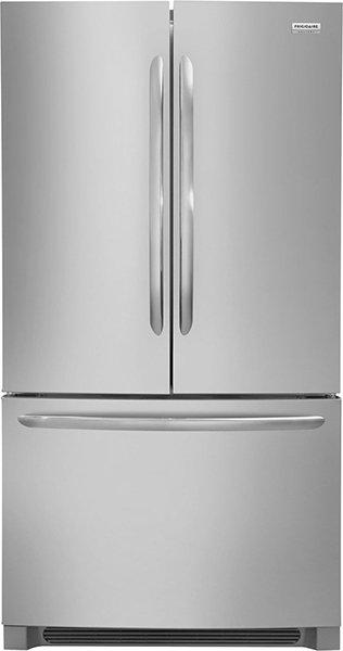 Frigidaire Gallery - 36 Inch 22.4 cu. ft French Door Refrigerator in Stainless - FGHG2368TF