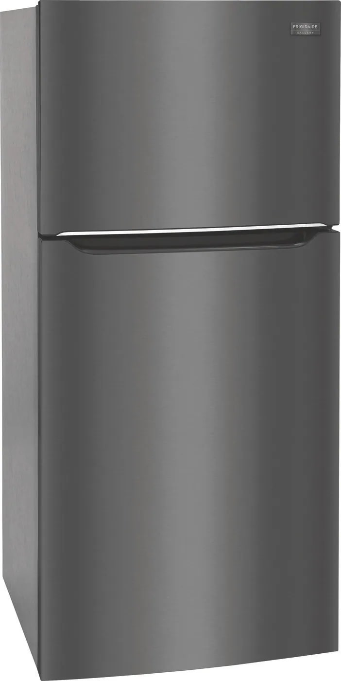 Frigidaire Gallery - 30 Inch 20 cu. ft Top Mount Refrigerator in Black Stainless - FGHT2055VD