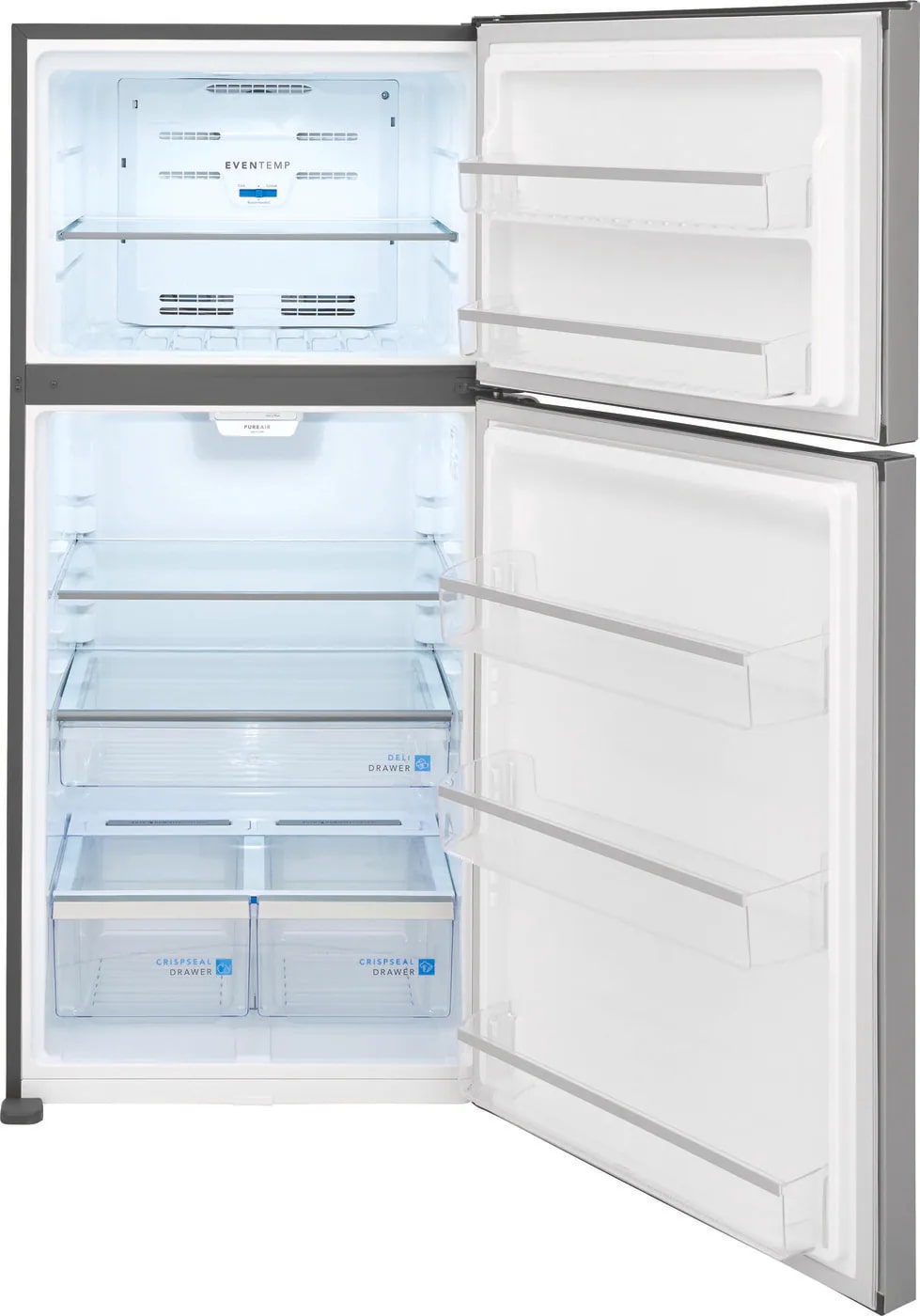 Frigidaire Gallery - 30 Inch 20 cu. ft Top Mount Refrigerator in Stainless - FGHT2055VF