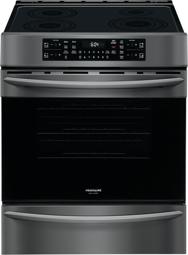 Frigidaire Gallery - 5.4 cu. ft  Induction Range in Black Stainless - CGIH3047VD